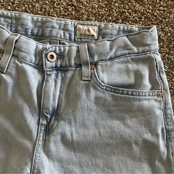 AG Adriano Goldschmied Ex Boyfriend Sloughy Slim Jeans Womens 25 R Ripped Skate - Picture 6 of 16